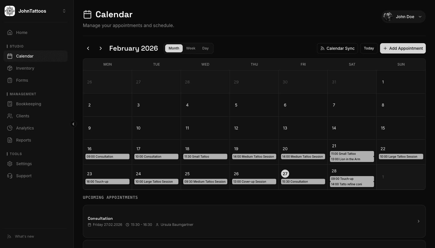 Calendar desktop 1